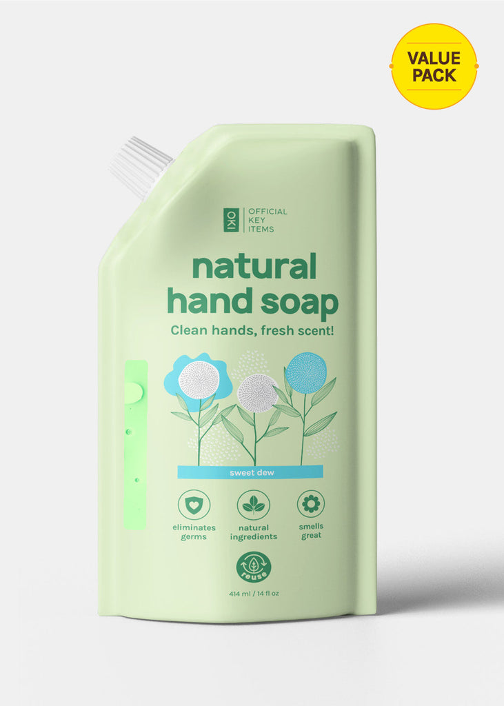 Natural Hand Soap 414ml Sweet Dew LIFE - Shop Miss A