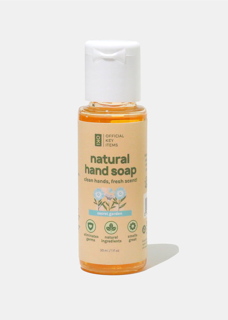 Natural Hand Soap 30ml Secret Garden LIFE - Shop Miss A