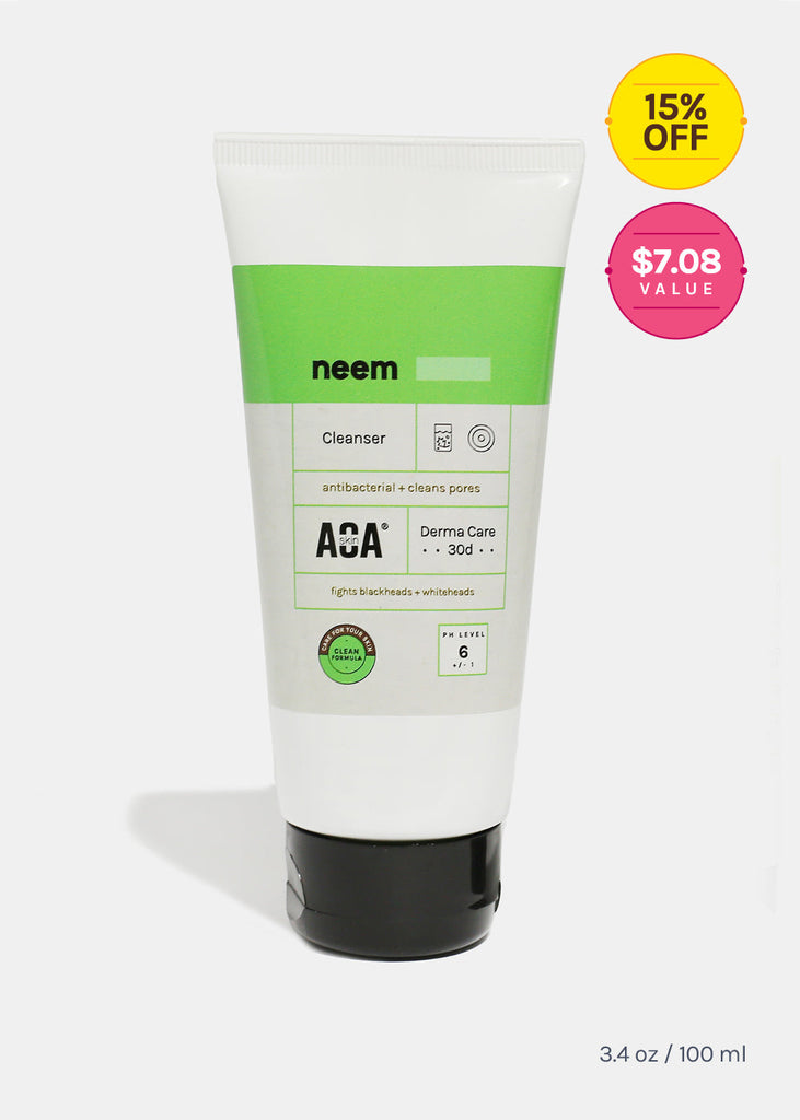 AOA Skin Neem Cleanser 3.4 fl. oz. / 100 ml Skincare - Shop Miss A
