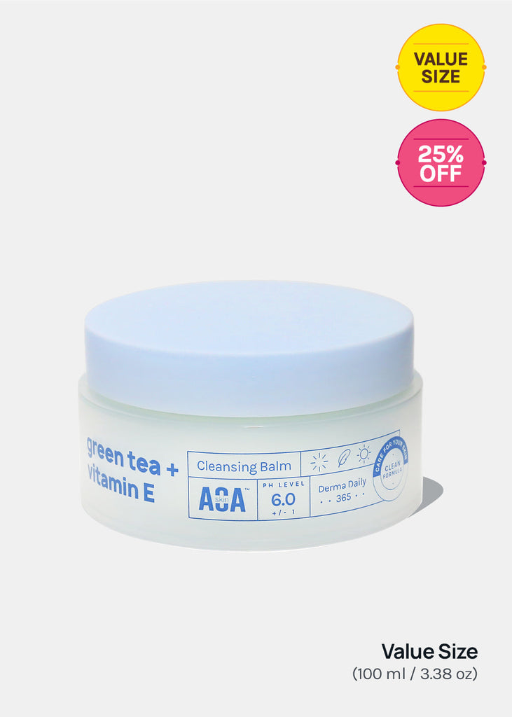 AOA Skin Green Tea + Vitamin E Cleansing Balm Value Size (100ml/3.38oz) COSMETICS - Shop Miss A