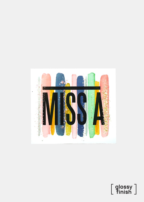Official Key Items Sticker - Miss A Pastel  LIFE - Shop Miss A