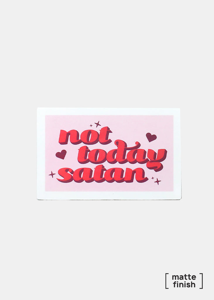 Official Key Items Sticker - Not Today Satan  LIFE - Shop Miss A