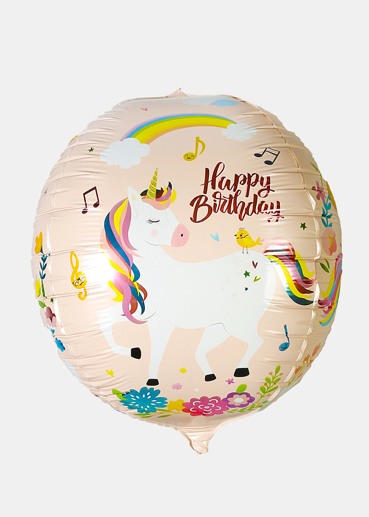 Official Key Items Party Balloon- Unicorn Birthday  LIFE - Shop Miss A