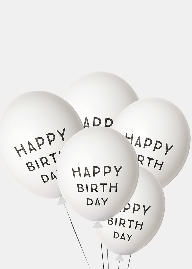 Official Key Items Party Balloon- 5pc Happy Birthday  LIFE - Shop Miss A