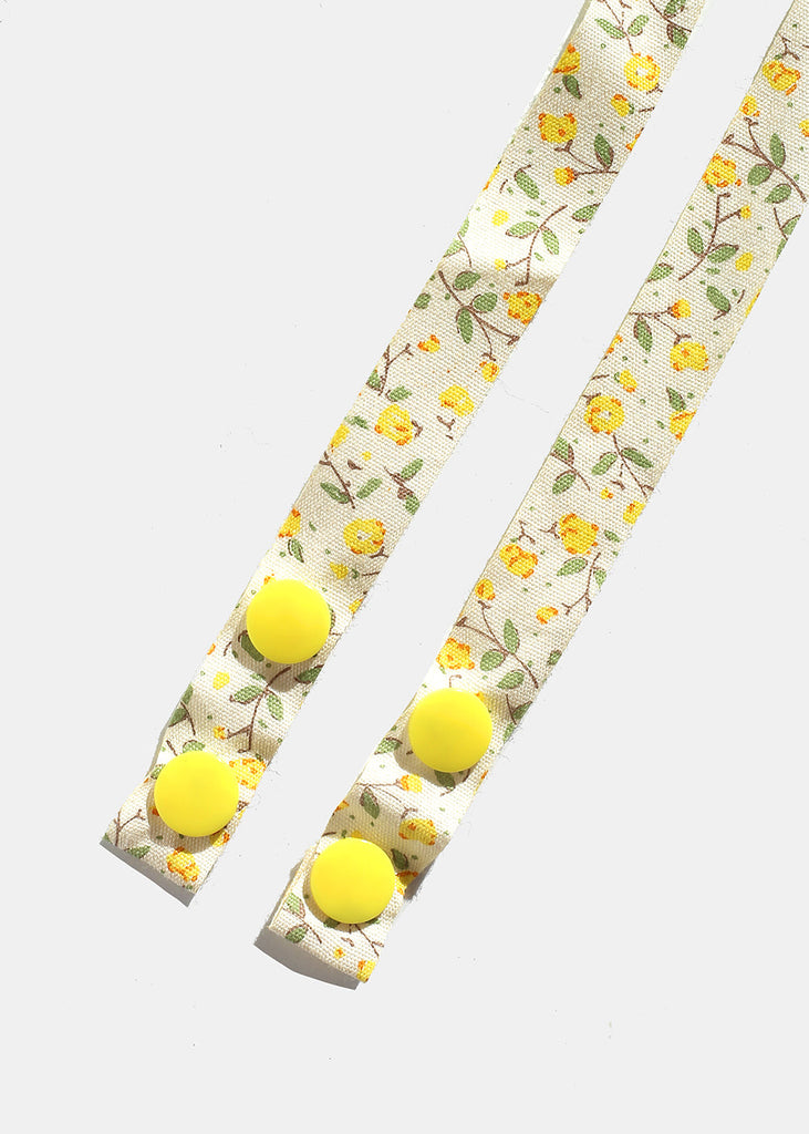 Official Key Items Glasses Strap Yellow Flower SALE - Shop Miss A