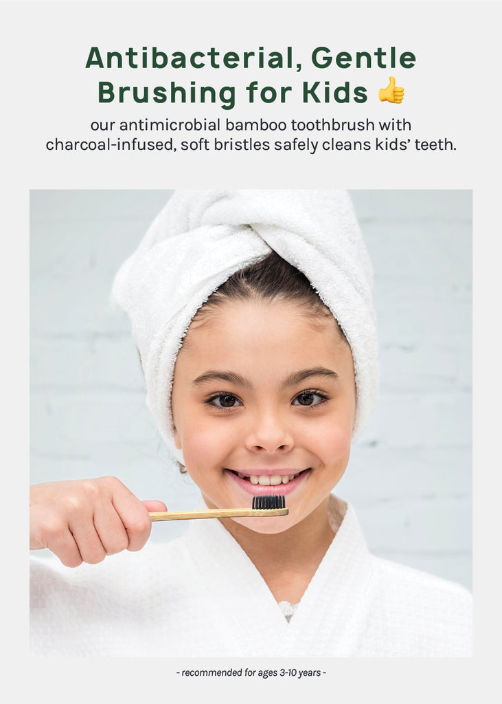 Bamboo Charcoal Toothbrush Kids  SALE - Shop Miss A