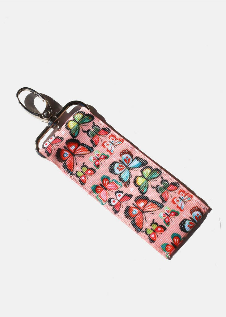 Official Key Items Lipgloss Holder Keychain Butterfly COSMETICS - Shop Miss A