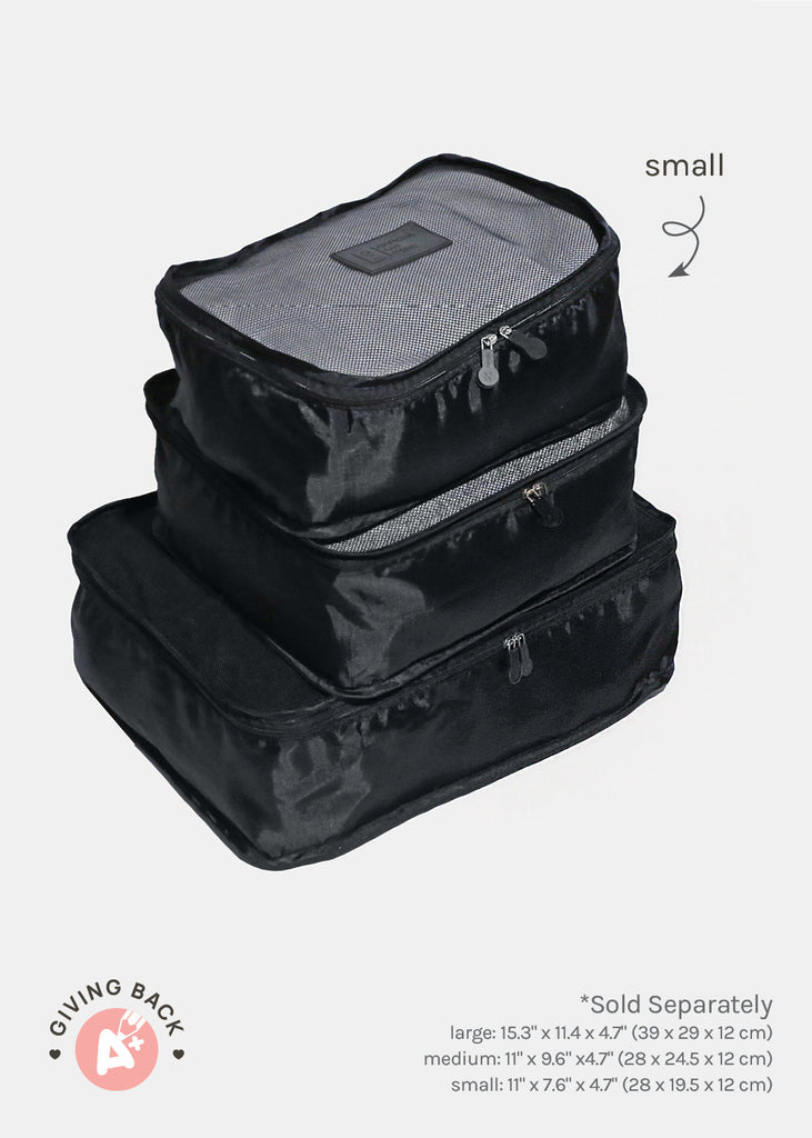Official Key Items Travel Packing Cube- Large Black LIFE - Shop Miss A