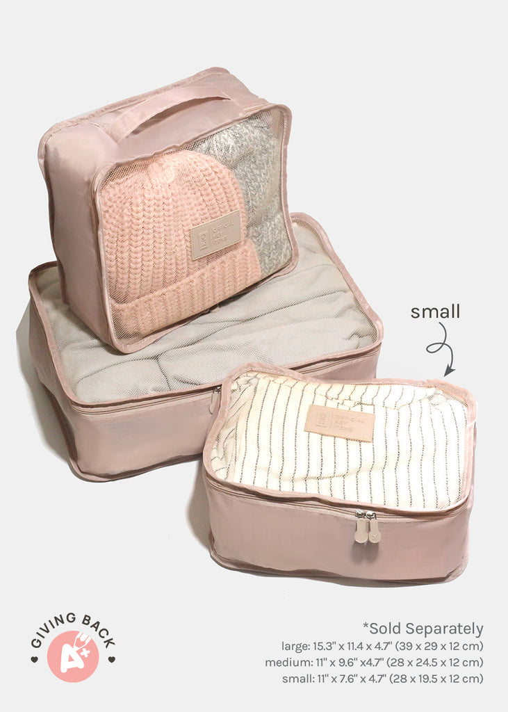 Official Key Items Travel Packing Cube- Small Sand LIFE - Shop Miss A
