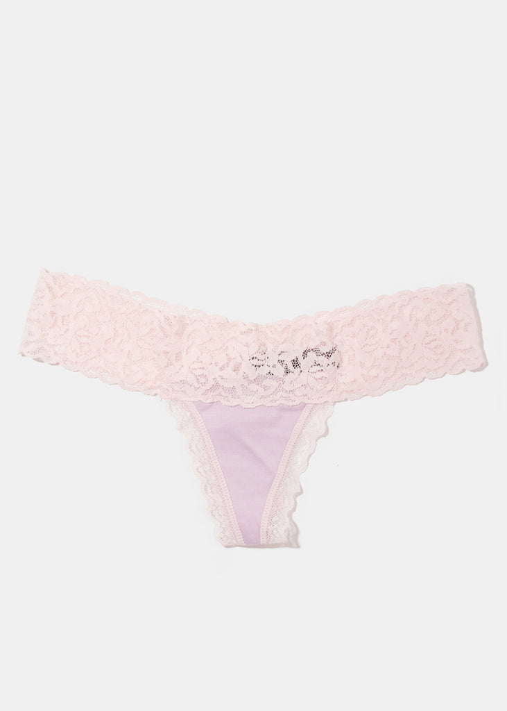 Pink Lace Thong  ACCESSORIES - Shop Miss A