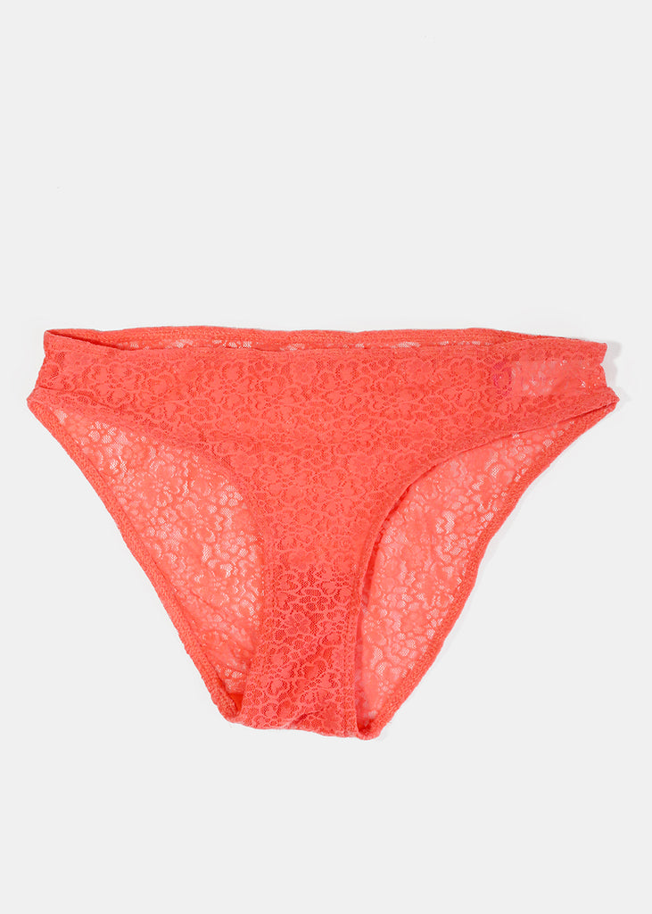 Orange Lace Panty  ACCESSORIES - Shop Miss A