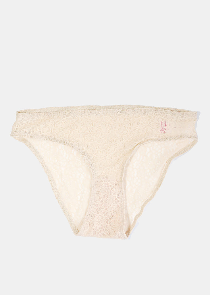 Beige Lace Panty  ACCESSORIES - Shop Miss A