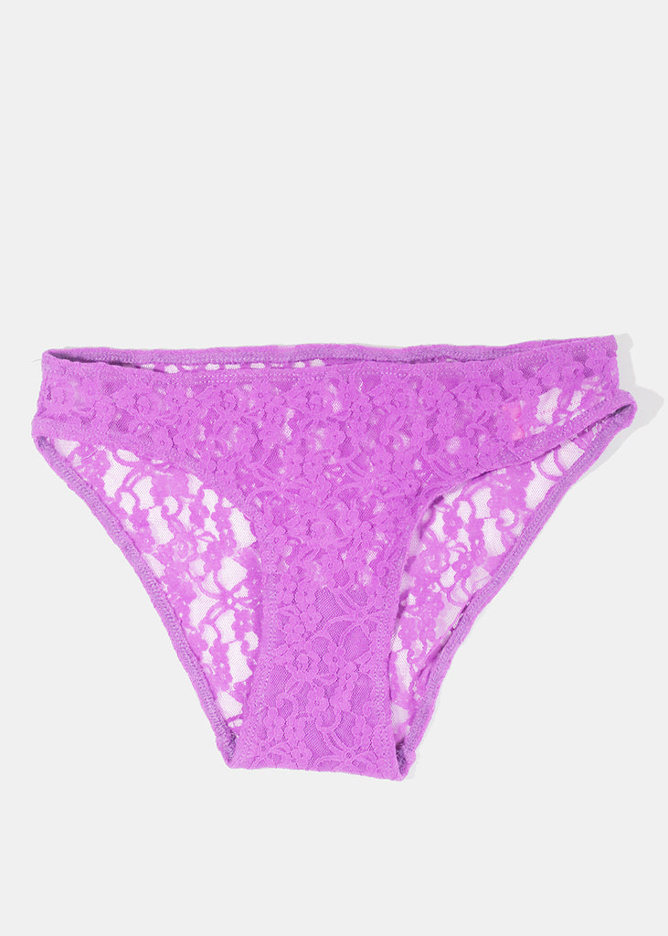 Purple Lace Panty  ACCESSORIES - Shop Miss A