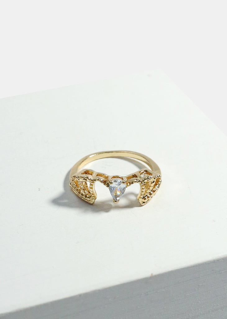 Vintage Crown Ring Gold Crown JEWELRY - Shop Miss A