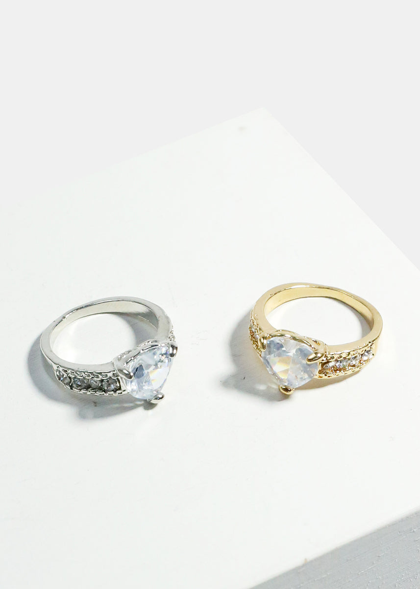 Center Heart Ring – Shop Miss A