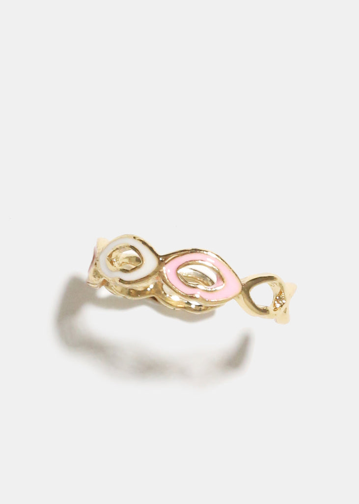 Dainty Lips Ring Pink JEWELRY - Shop Miss A