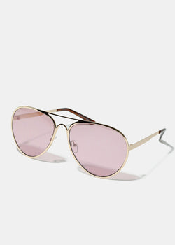 Colorful Lens Aviator Sunglasses - Pink  ACCESSORIES - Shop Miss A