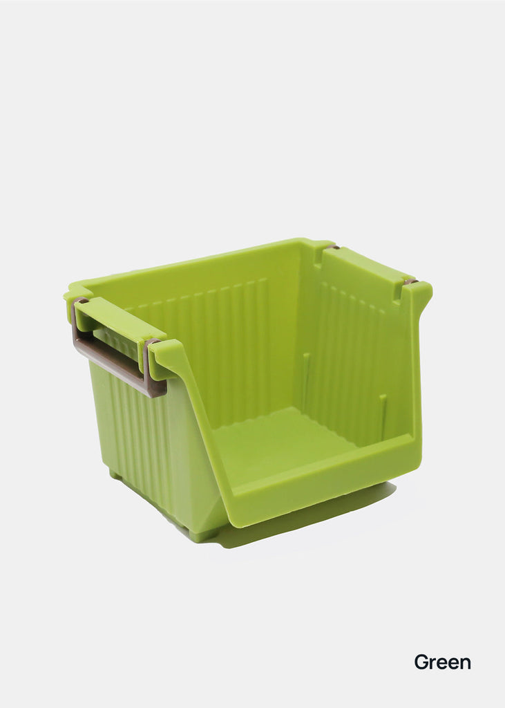 Official Key Items Stackable Storage Bins Green LIFE - Shop Miss A