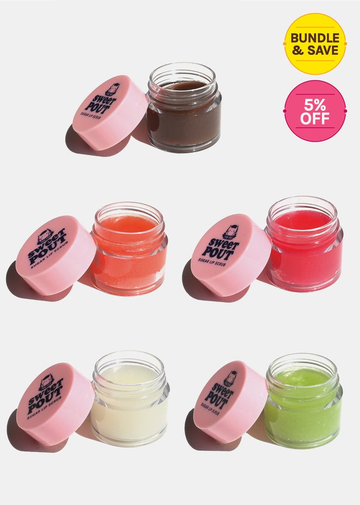 Paw Paw: Sweet Pout Sugar Lip Scrub 5 Piece Bundle Set COSMETICS - Shop Miss A
