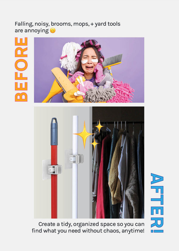 Official Key Items Broom Wall Clip  LIFE - Shop Miss A