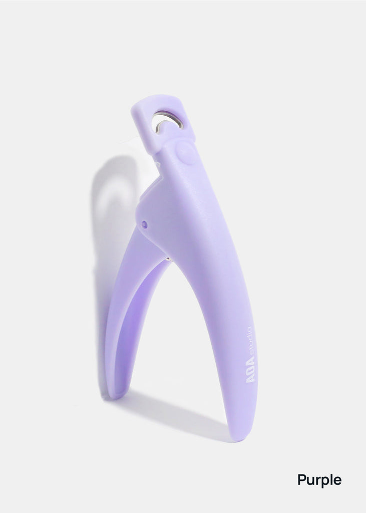 AOA Acrylic Tip Nail Clipper Purple NAILS - Shop Miss A