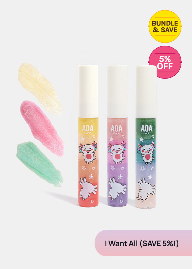 AOA Axel's Rainbow Paint Lip Gloss I Want All (SAVE 5%!) COSMETICS - Shop Miss A
