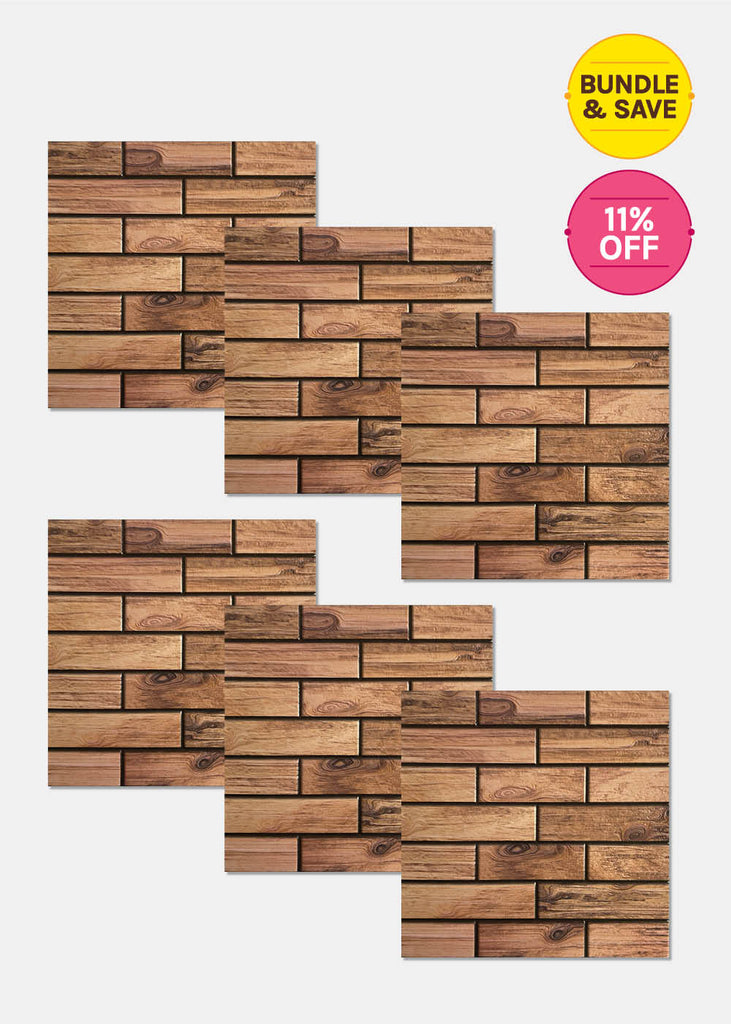 Official Key Item Wall Tiles- Wood Bricks 6 Pack Value Set SALE - Shop Miss A