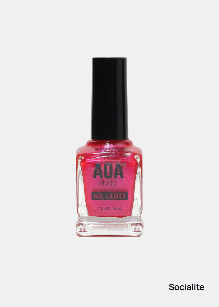 AOA Studio Nail Polish - Dark Shimmers Socialite NAILS - Shop Miss A