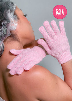 AOA Exfoliating Bath Gloves  COSMETICS - Shop Miss A