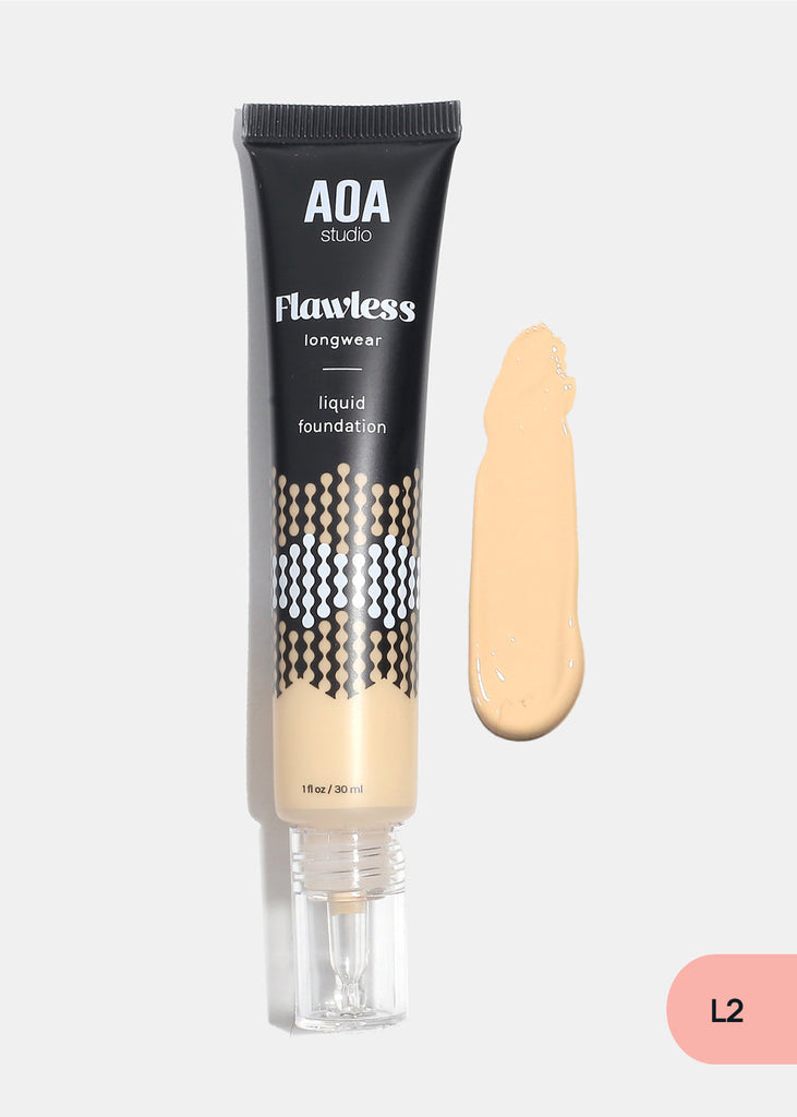 AOA Flawless Liquid Foundation L2 COSMETICS - Shop Miss A