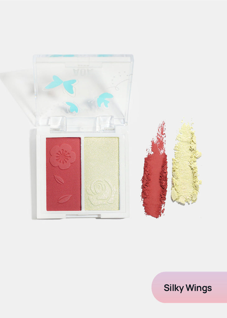 AOA Fly with Me Duo Blush + Highlighter Silk Wings COSMETICS - Shop Miss A