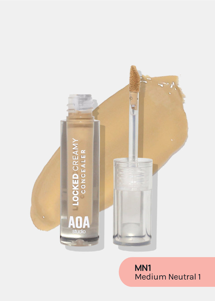 AOA Locked Creamy Concealer MN1 (Medium Neutral 1) COSMETICS - Shop Miss A