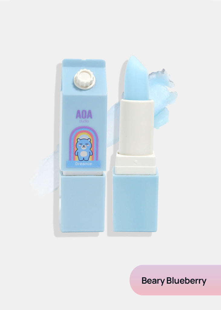 AOA x Miss A Friends Sweet Milk Lip Balm Beary Blueberry COSMETICS - Shop Miss A