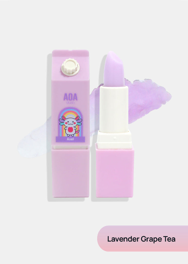 AOA x Miss A Friends Sweet Milk Lip Balm Lavender Grape Tea COSMETICS - Shop Miss A