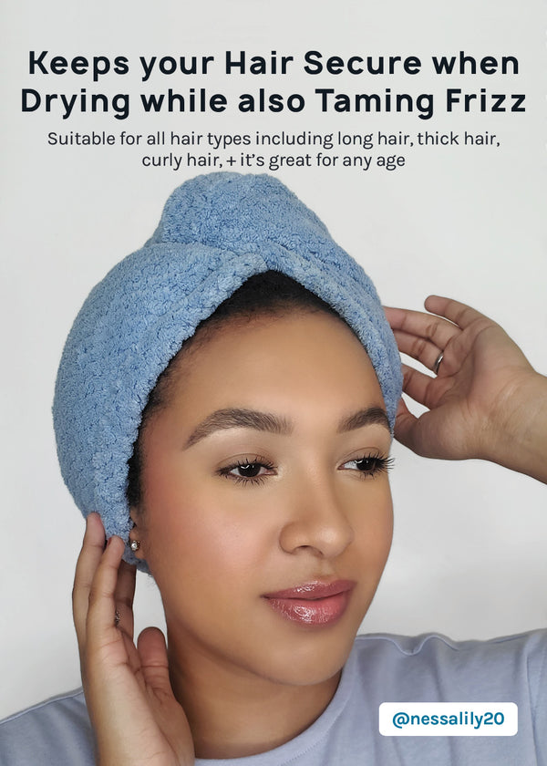 A+ Microfiber Hair Turban Towel  ACCESSORIES - Shop Miss A