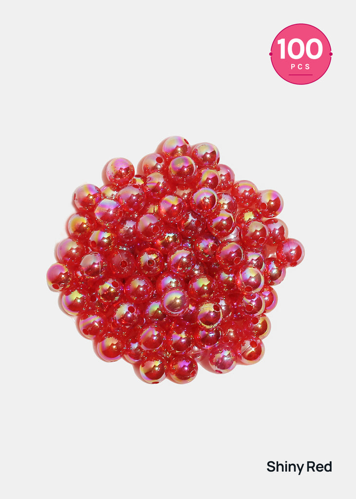 Miss A Holographic Beads Shiny Red JEWELRY - Shop Miss A