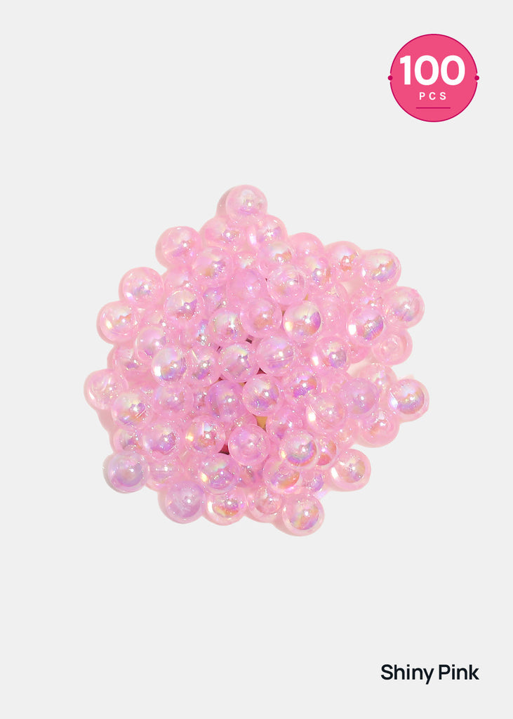 Miss A Holographic Beads Shiny Pink JEWELRY - Shop Miss A
