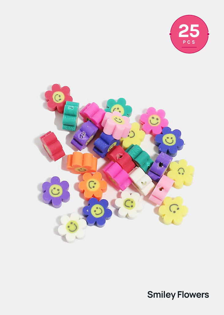 Miss A Clay Beads Smiley Flowers JEWELRY - Shop Miss A