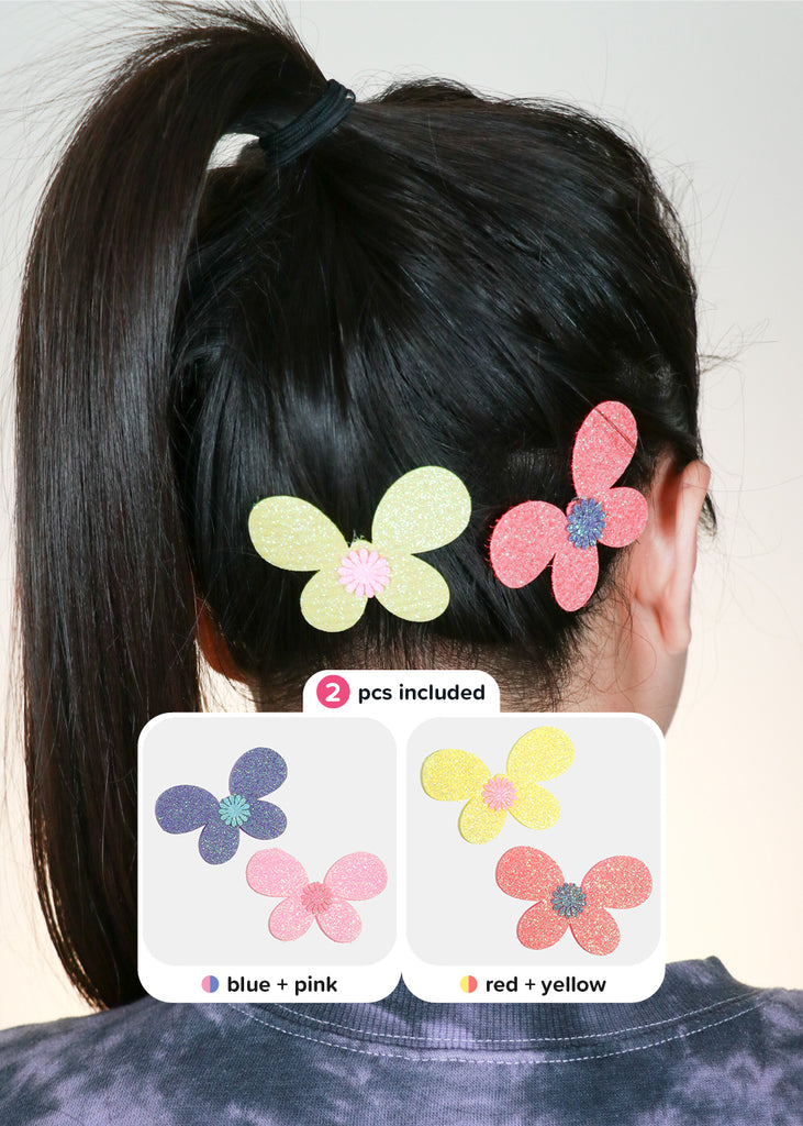 Miss A Anti-Slip Hair Grippers - Butterflies  HAIR - Shop Miss A