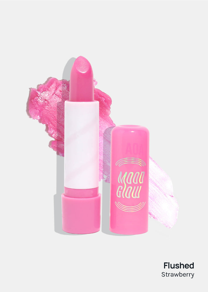 AOA Mood Glow Color-Changing Lip Balm Flushed (Strawberry) COSMETICS - Shop Miss A