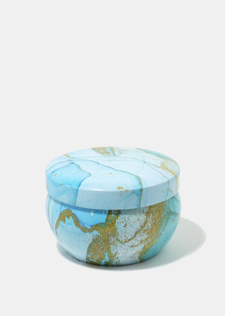 Official Key Items: Large Tin Can Blue Marble LIFE - Shop Miss A