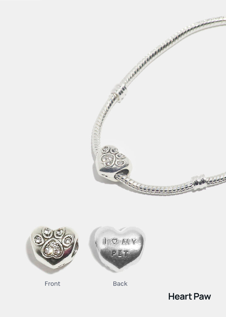 Miss A Bead Charm - Best Friends Heart Paw CHARMS - Shop Miss A