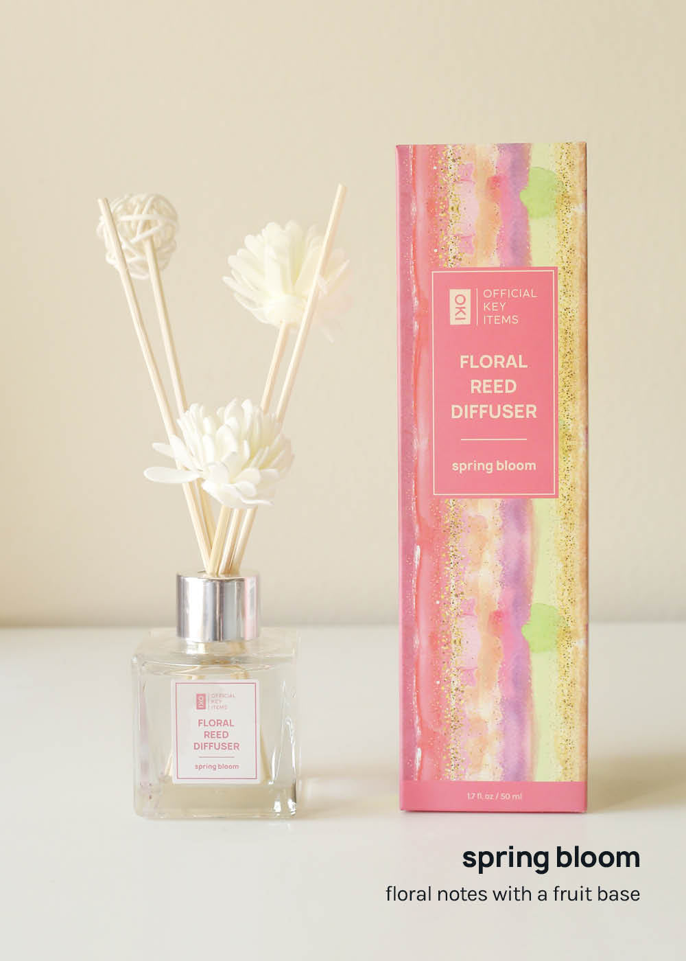 Official Key Items Floral Reed Diffuser – Shop Miss A