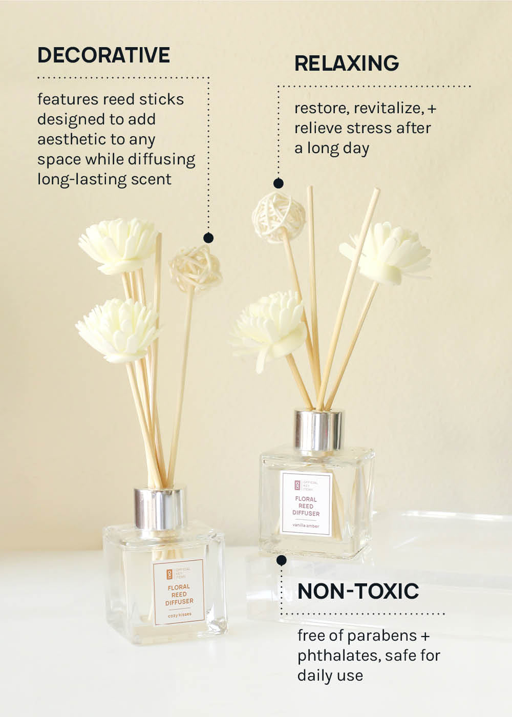 Official Key Items Floral Reed Diffuser – Shop Miss A