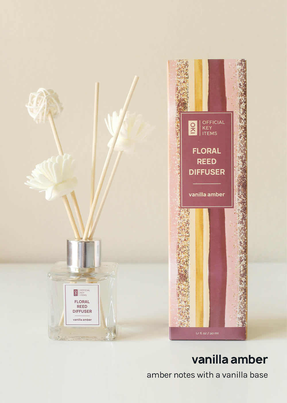 Official Key Items Floral Reed Diffuser – Shop Miss A