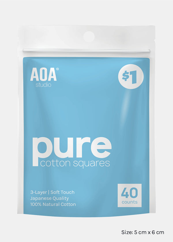 AOA Pure Cotton Squares  COSMETICS - Shop Miss A