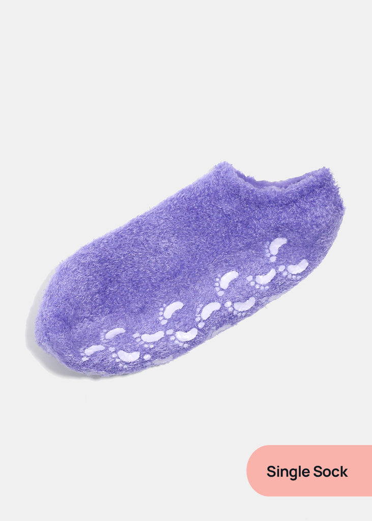 Gel Lined Moisturizing Spa Sock - Lavender Single Sock Skincare - Shop Miss A