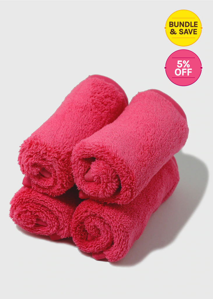 AOA Microfiber Washcloth Towel 4 pc set (Save 5%) COSMETICS - Shop Miss A