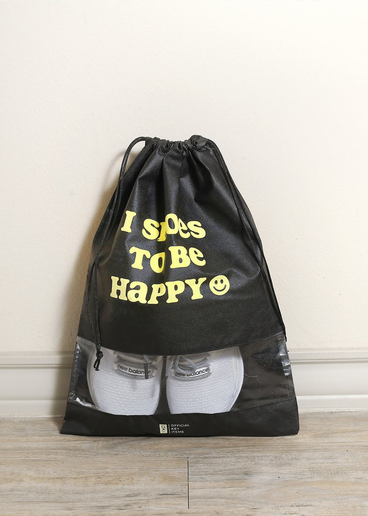 Official Key Items Travel Shoe Bag - Black  LIFE - Shop Miss A
