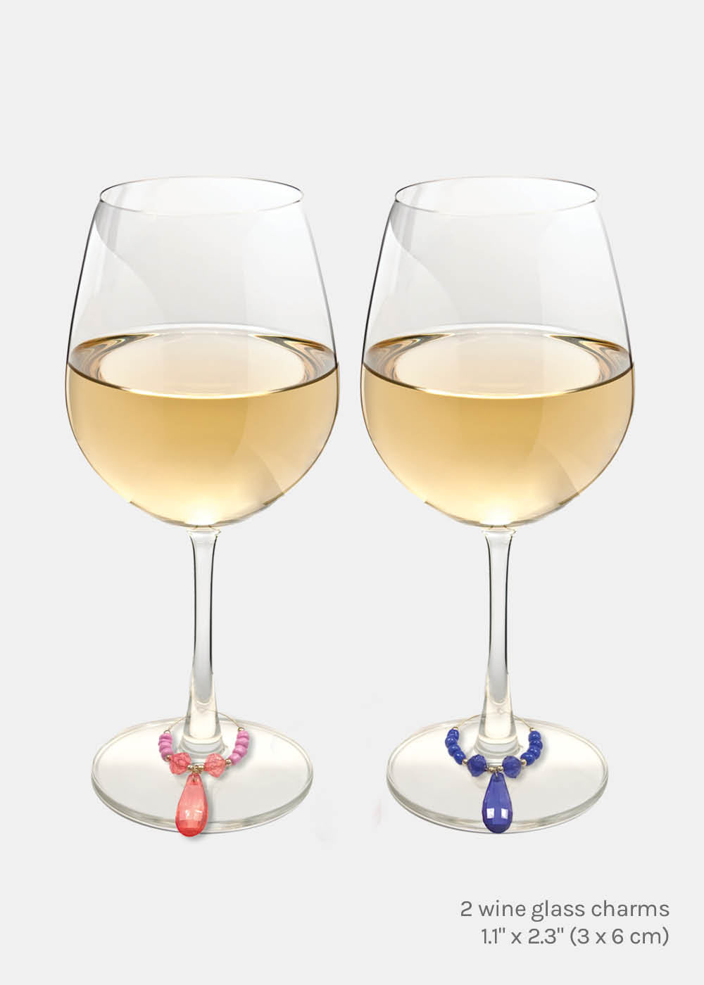 Beaded Crystal Glass Marker Charms  Shop Miss A